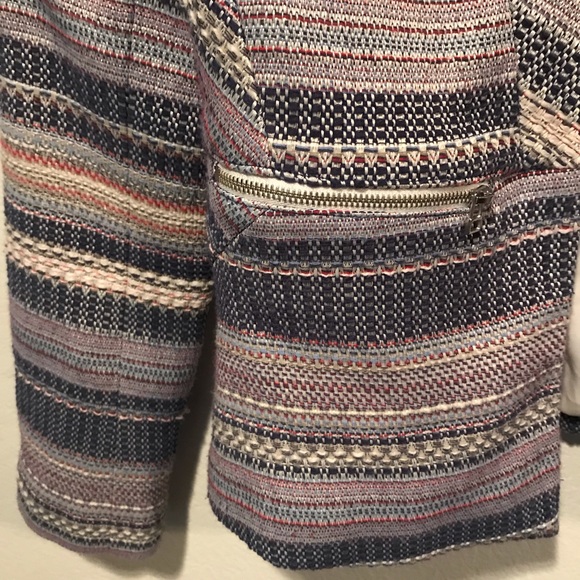 {Halogen} Lavender Collarless Blazer - Picture 3 of 8